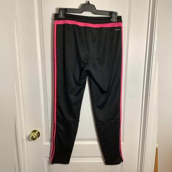 Adidas Tiro style track pants with pink side stripes - Picture 2 of 8